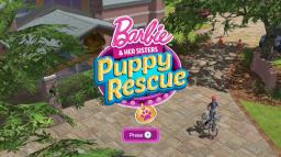 Barbie and Her Sisters: Puppy Rescue Title Screen